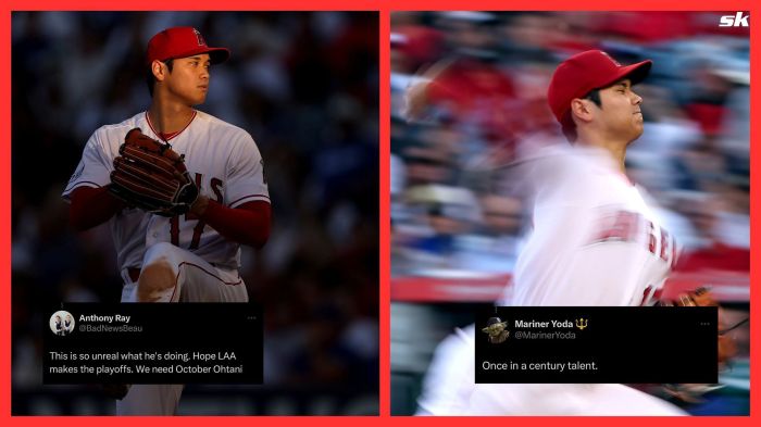 Mlb roundup shohei ohtani 2 hrs helps dodgers outslug yanks