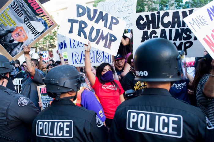 Trump's day in court: Protests, circus antics and history being made No kings day protests trump parade