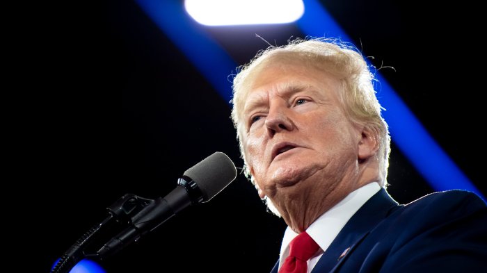 A showdown over Trump's trial date reflects an irreconcilable clash ... Trump seeks reshape judiciary first nominees face senate