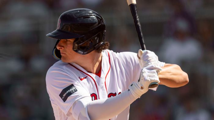Teenage sensation Roman Anthony rocketing through Red Sox system Pitchers rookie roman anthony take spotlight rays red sox meet