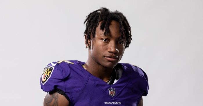 Ravens wr zay flowers practicing with no limits otas
