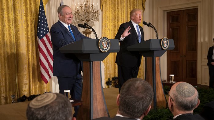 Trump Touts ‘Good Relationship’ With Netanyahu After Meeting - The New ... Trump expected speak with israels netanyahu white house official says