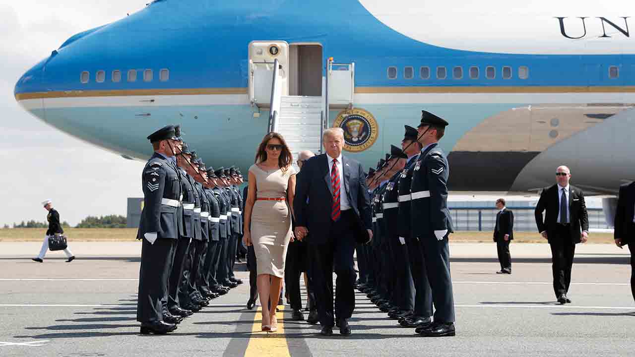 CNN calls Trump's latest attacks 'beneath the dignity of the office of ... Trump qatar plane gift air force one controversy response