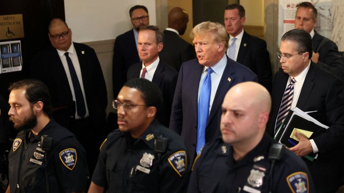 Trump was arrested today. Here are the key takeaways. Trump says well see if insurrection act needed amid protests los angeles