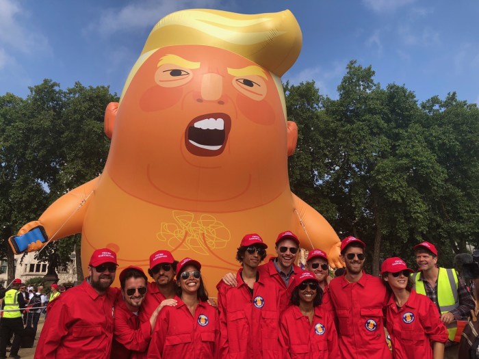 Stories - Trump Baby: Changing the history of protest | Crowdfunder Baby screenings newborn changing trump administration