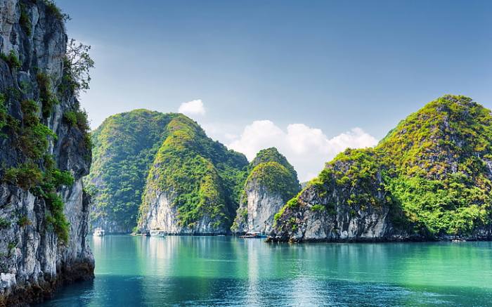 1920x1080px | free download | HD wallpaper: Vietnam summer Halong Bay ... Vietnam launches first phase emissions trading scheme