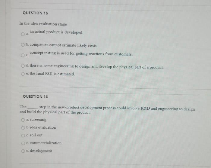 Solved QUESTION 15 In the idea evaluation stage an actual | Chegg.com Pegatron is final stage evaluating us factory plan ceo says