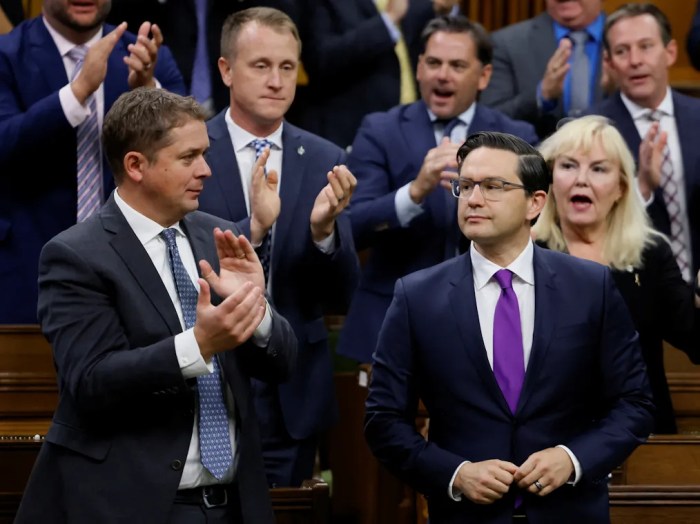 Those byelection results suggest the next federal election is up for ... Canada poilievre election trump