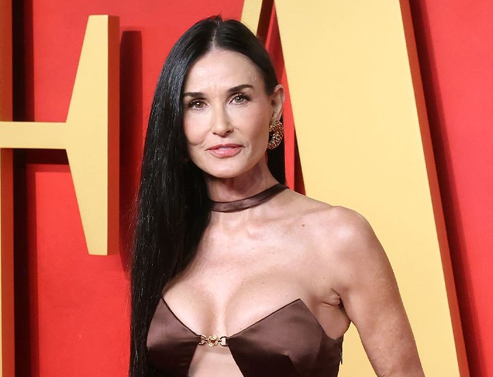 Actress Demi Moore Shines Bright at Oscars Night | Hollywood Glam Magazine Demi moore oscar nomination career