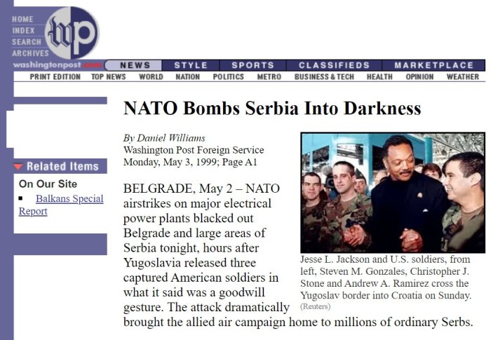 🧵THREAD: On March 24, 1999, NATO began illegally bombing Yugoslavia for ... Georgia shutter eu nato information centre ties with west fray