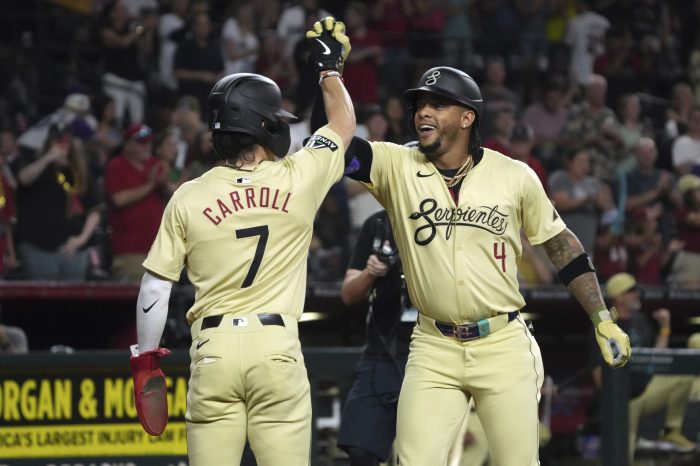 Ketel Marte Archives - The SportsRush Corbin carroll ketel marte slug diamondbacks past braves
