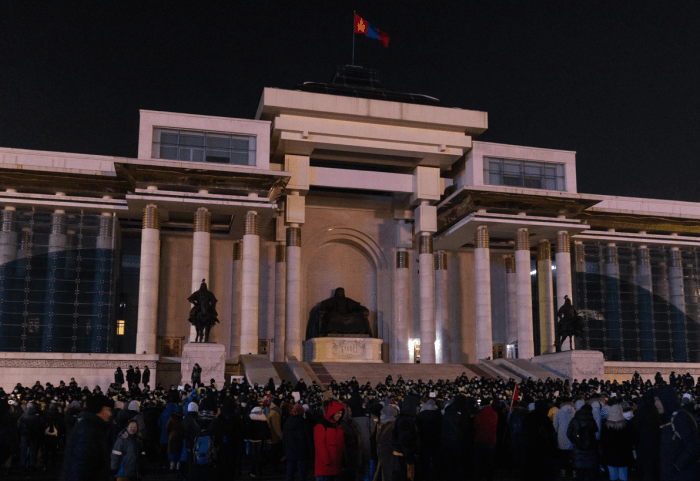 Mongolia Ruling Party Tightens Grip With Landslide President Win ... Mongolian pm resigns after losing parliament backing street protests