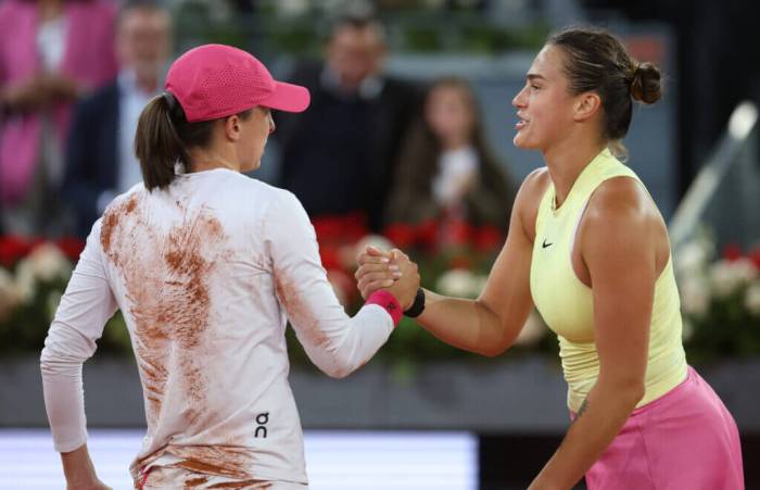 Swiatek, Sabalenka and the Big Three: The best tennis rivalries elevate ... Sabalenka eyes revenge against zheng french open quarter finals