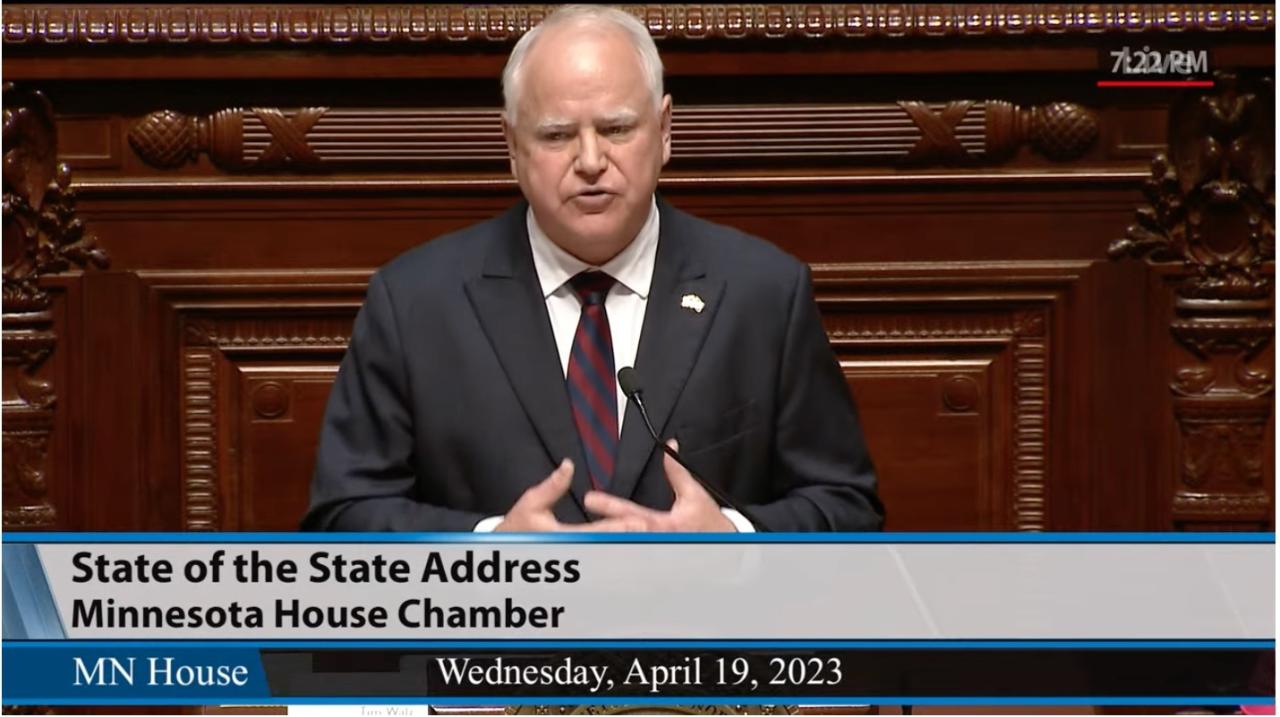 Coach Walz Gives Democrats a Pep Talk – Mother Jones Tim walz speech democrats meaner donald trump bully analogy