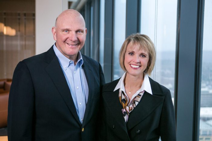 Steve and Connie Ballmer putting 0M toward Black investment managers ... Steve ballmer connie ballmer