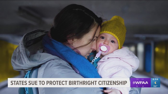 Mexican immigrants blast Trump on birthright citizenship | CNN Politics Supreme court birthright citizenship protest