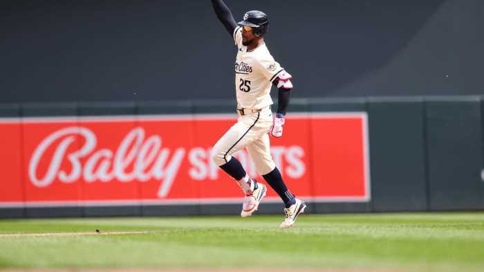 Byron Buxton Did the Twins a Favor - Twins - Twins Daily Byron buxton twins hope bash rangers again