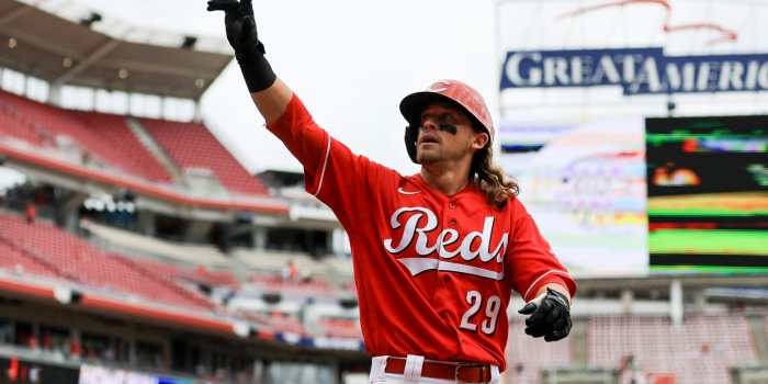TJ Friedl helps Reds beat Rays 8-1 after Greene injury - Sent-trib Homer stealing tj friedl reds seek series win over brewers