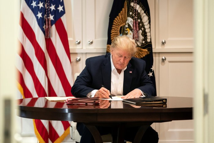 Trump goes to walter reed for first physical of second term