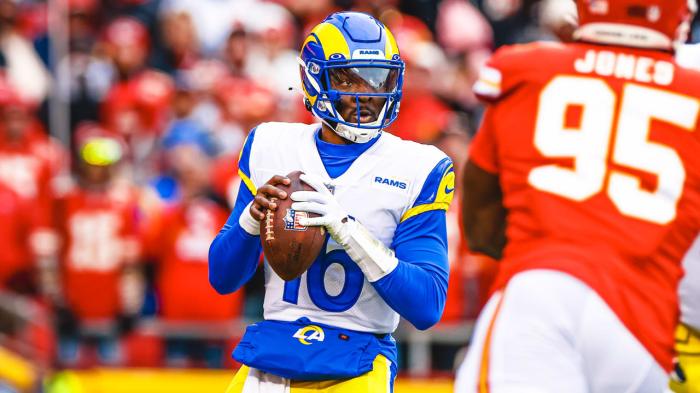 Rams quarterback Bryce Perkins' resilient effort a bright spot vs. Raiders Panthers qb bryce perkins named ufl offensive poy