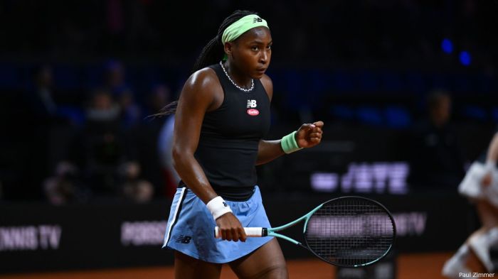 Gauff assures fans she is going to be OK after suffering ankle injury Gauff moves fast ease spike lees nba pain
