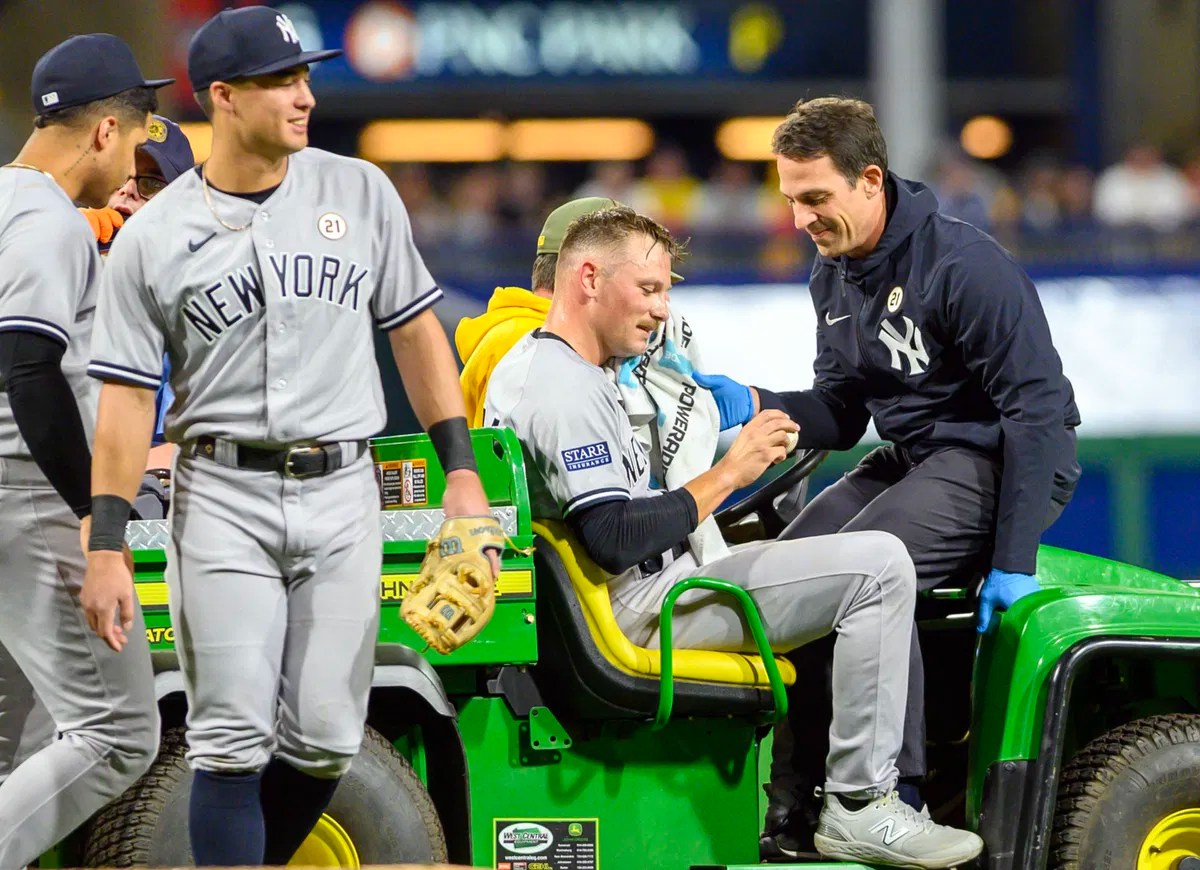 Future Yankees shortstop Anthony Volpe is getting closer to the Bronx ... Yankees ss anthony volpe avoids serious elbow injury