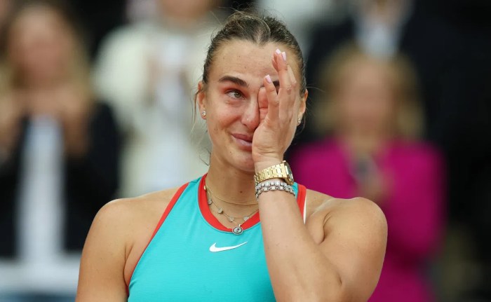 Watch: 'This one hurts so much': Aryna Sabalenka in tears after ... Sabalenka eyes claycourt supremacy with gauff hoping be second time lucky