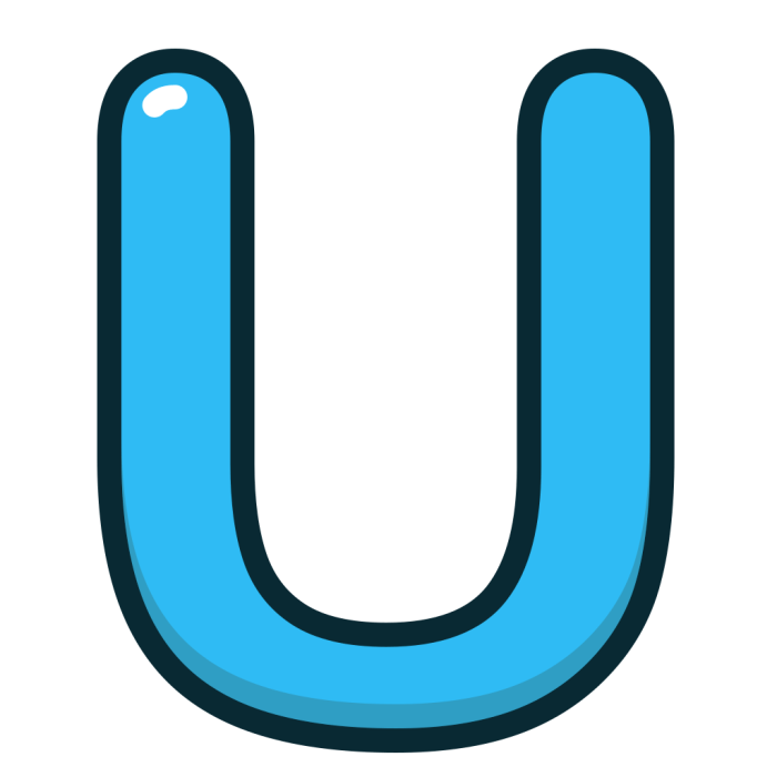 Blue, letter, u, alphabet, letters icon - Free download Aluminium producers us win trumps tariffs