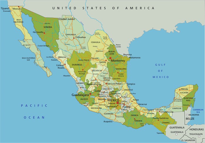Mexico Map - Guide of the World Mexicos new supreme court will likely heavily favor sheinbaums ruling party