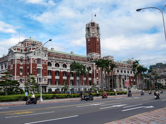 Taipei Tower with sign in front under the sky in Taiwan image - Free ... Taiwan indicts four suspected spies china case reaching presidential office