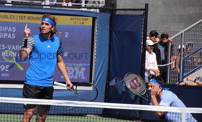 Stefanos Tsitsipas fires coach after US Open disaster Tsitsipas appoints ivanisevic coach arrest slide
