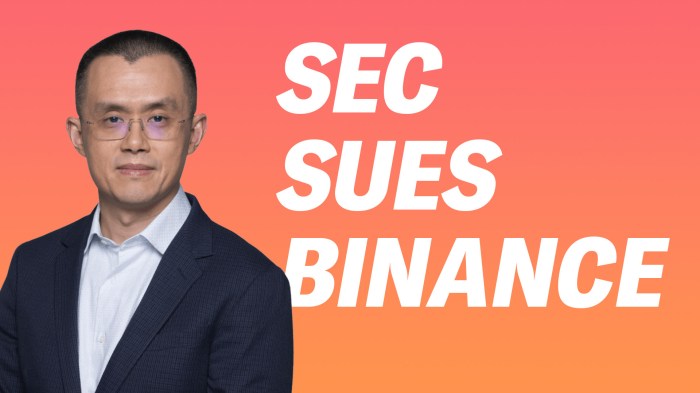 SEC Files Lawsuit Against Binance Alleging Deception and Illegal ... Us sec voluntarily dismisses lawsuit against binance