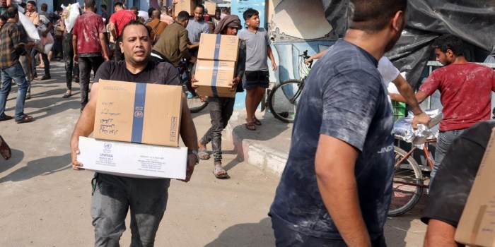 Wfp says hordes hungry people broke into gaza warehouse deadly incident