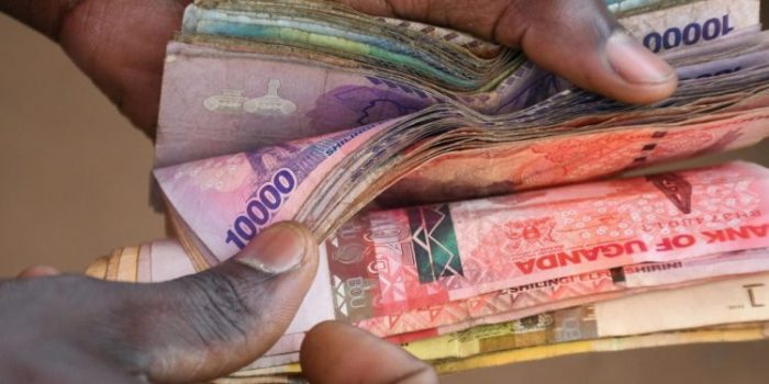 Ugandan shilling flat versus dollar lseg data shows