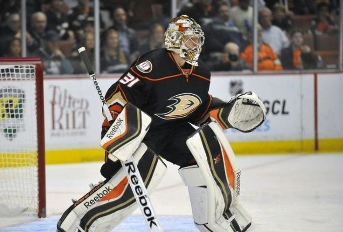 Frederik andersen blanks panthers keep canes alive